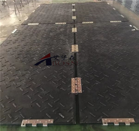 高强复合材料铺路垫板快速搭建临时道路