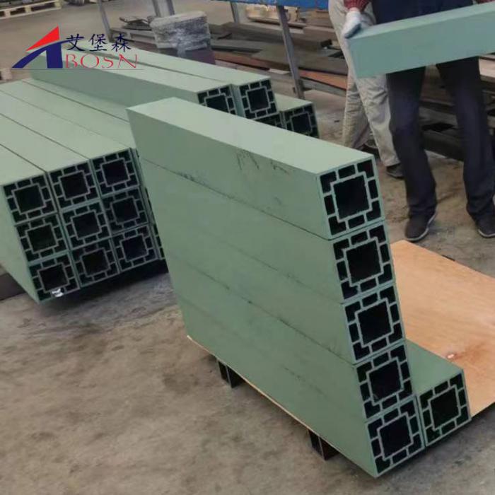 复合聚乙烯空心塑料枕木 防潮防腐田字形枕木