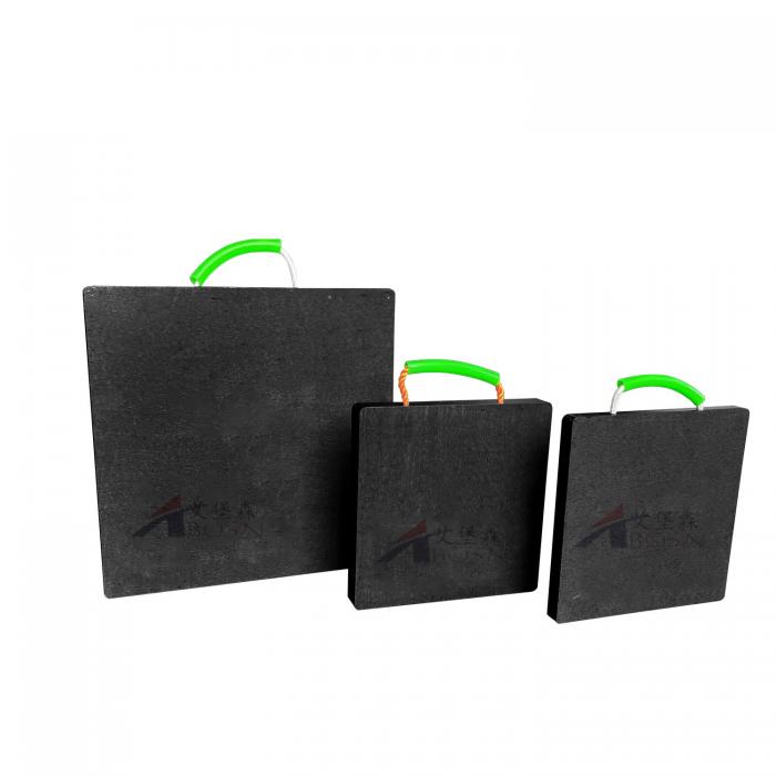 UHMWPE耐磨起重机卡车支腿稳定器垫片 聚乙烯支腿垫板