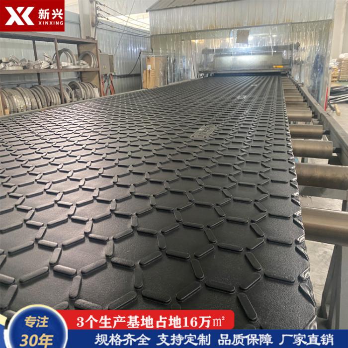 临时道路聚乙烯铺路垫板 新型聚合物覆工板